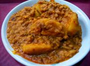 A picture of special beans porridge
