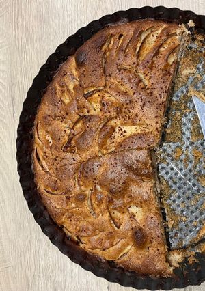 Une photo de Tarte aux pommes avec mon Cook expert