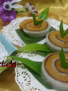Foto resep Kue Talam Gulung Ubi Jalar