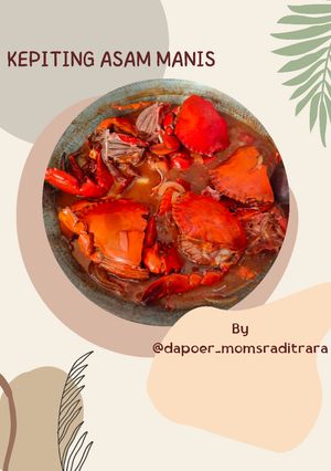 Foto resep 🦀Kepiting Asam Manis🦀