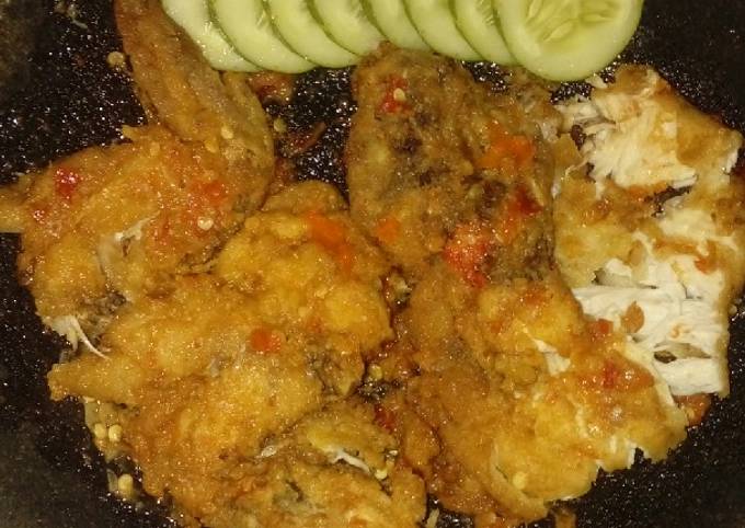 Ayam geprek