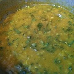 A picture of Moong Dal Methi.