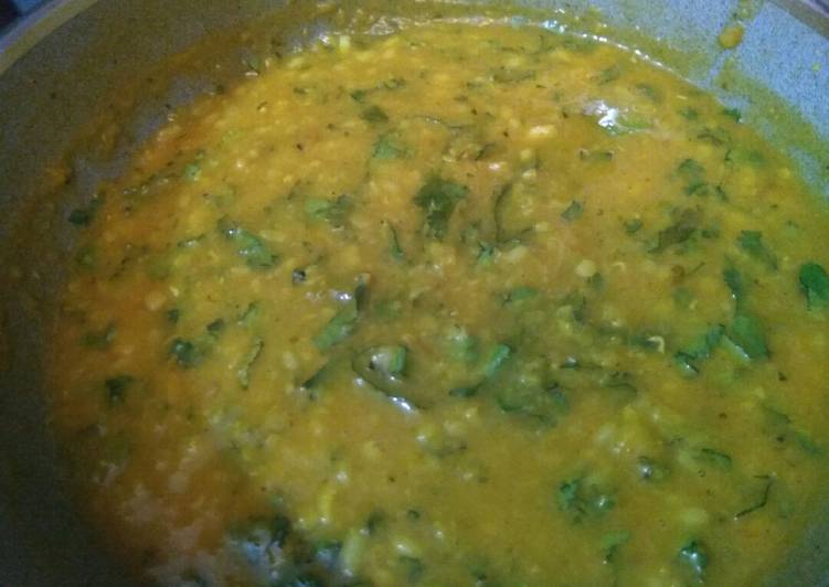 Recipe of Quick Moong Dal Methi
