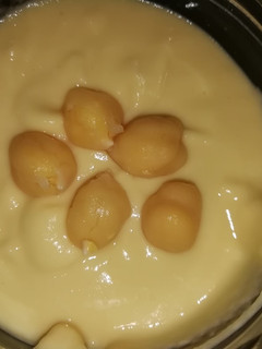 Una foto de Hummus de garbanzos