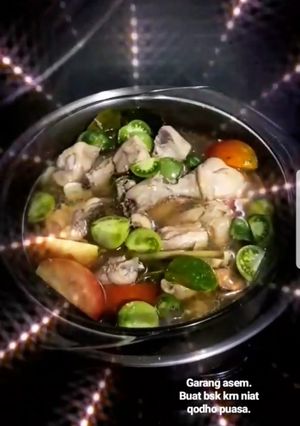 Foto resep Garang Asem Ayam Tidak Pedas Tanpa Daun