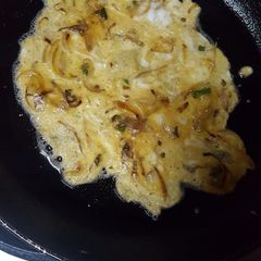 A picture of Vegetable omelette.