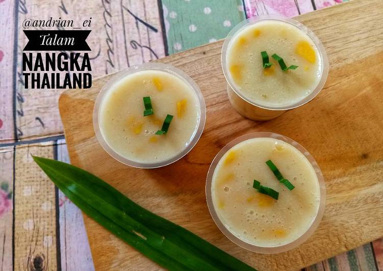 Resep Talam Nangka Thailand, Bisa Manjain Lidah