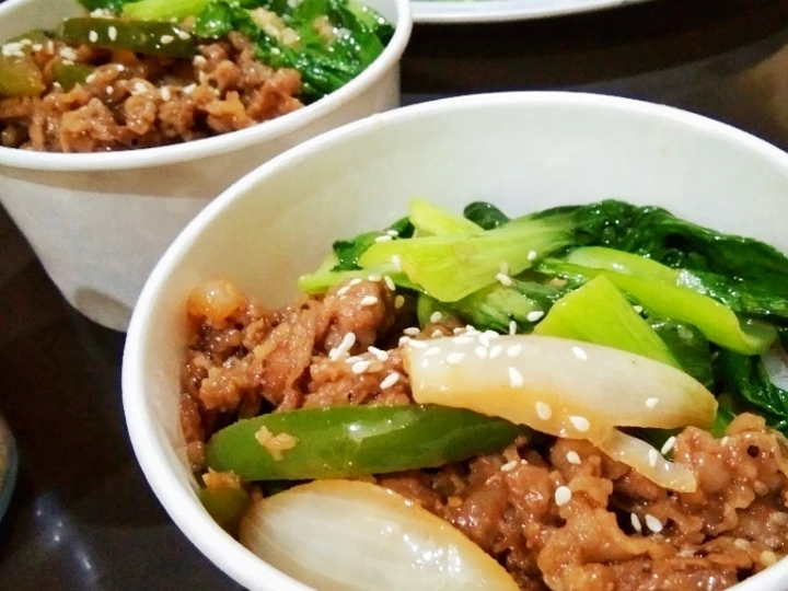 Langkah Gampang Menyiapkan Resep Ricebowl Sapi Lada Hitam yang Menggugah Selera