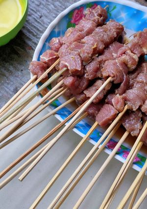 Foto resep Sate daging sapi empuk