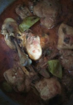 A picture of Chicken karhai.