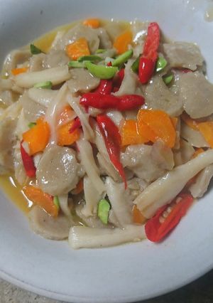 Foto resep Tumis jamur bakso