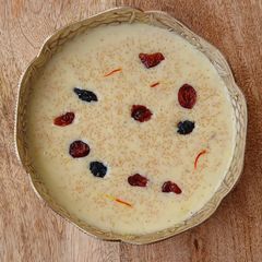 A picture of Whole Amaranth Seeds Pudding.