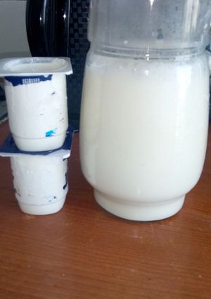 Una foto de Yogurt casero