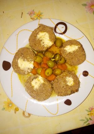 صورة لوصفة رولي اللحم المفروم بالجبن