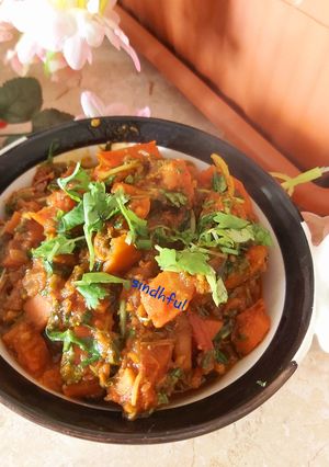 A picture of Gajar Methi Sabzi.