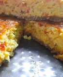 Tarta de queso y cebollas con masa integral 🧅🧀🧅🧅🧅🧀🧀😊🧀😊