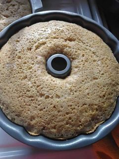 Una foto de Rosca de plátano con chocolate tipo Texas