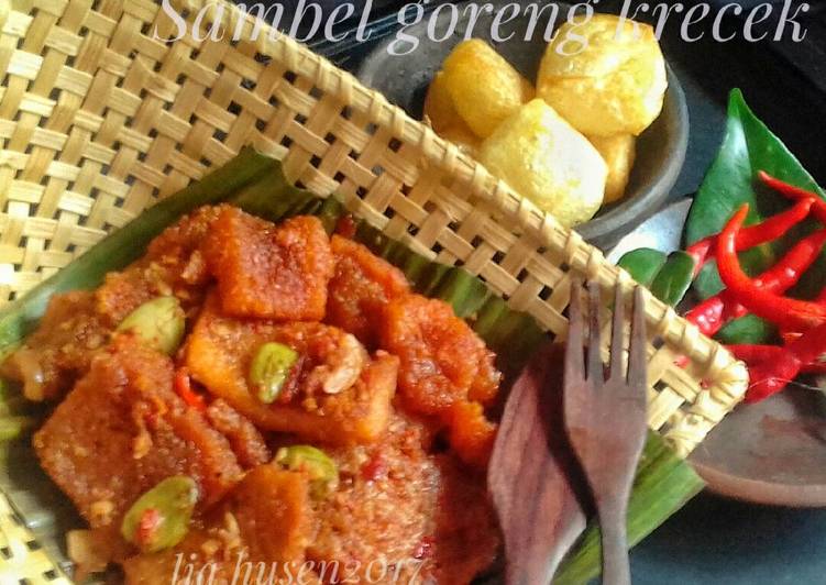 Bumbu Sambel Goreng Krecek (no santan) | Cara Masak Sambel Goreng Krecek (no santan) Yang Enak Dan Lezat
