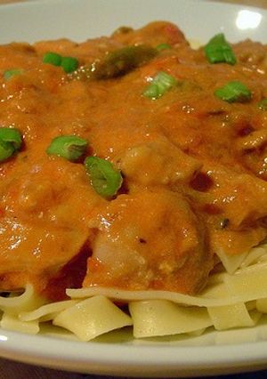 A picture of Chicken Paprika.
