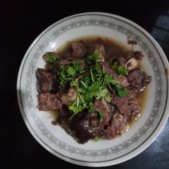 A picture of Boiled mutton karahi.
