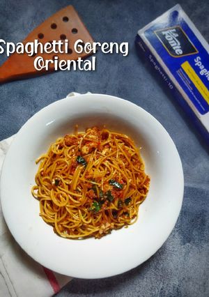 Foto resep Spaghetti Goreng Oriental