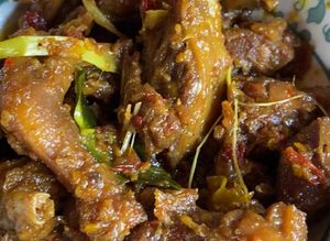 Foto resep 007. Rica-rica Enthok (pedas manis)