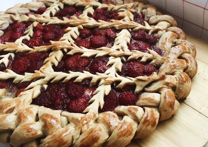 Дивный песочный пирог с начинкой