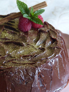 Foto principal de Tarta navideña de chocolate