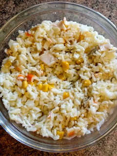 Una foto de Ensalada de arroz