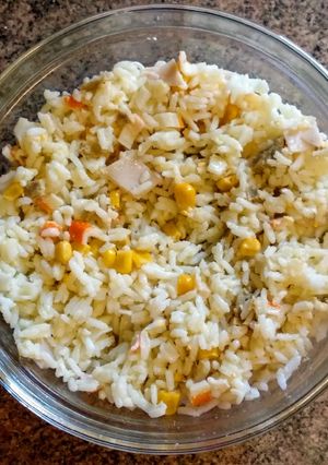 Una foto de Ensalada de arroz