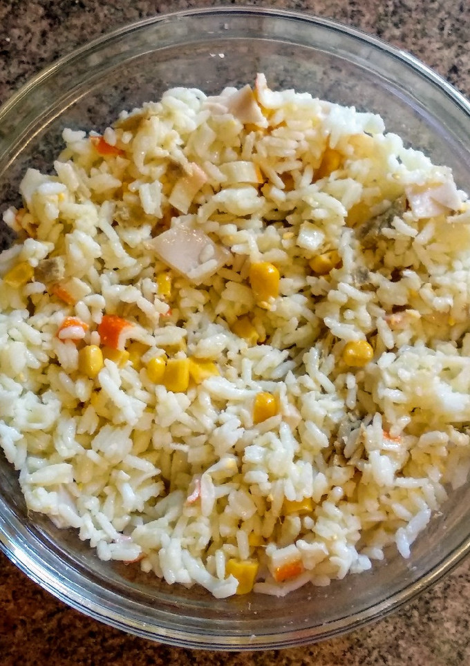 Una foto de Ensalada de arroz