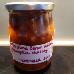 A picture of Garam Masala pumpkin chutney.