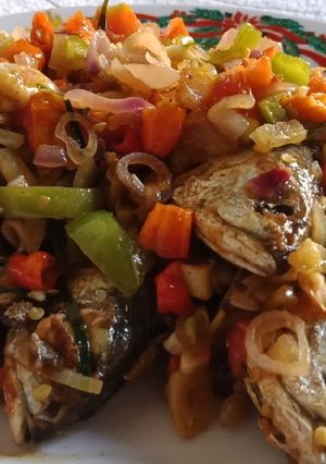 Foto resep Ikan kembung sambal cetarrr ala Dapur Asparaga