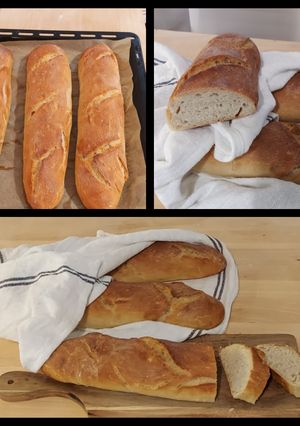 Francia baguette recept fotója
