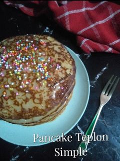 Foto resep Pancake Teplon simple