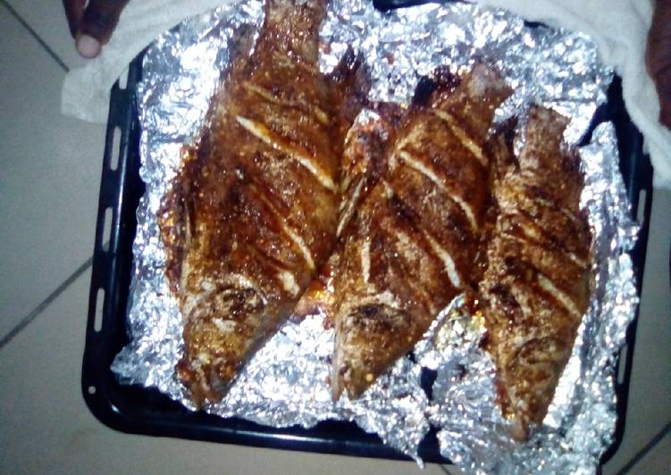 Steps to Prepare Tasty Roosted fish | This is Recipe So Deilicios You Must Attempt Now !!