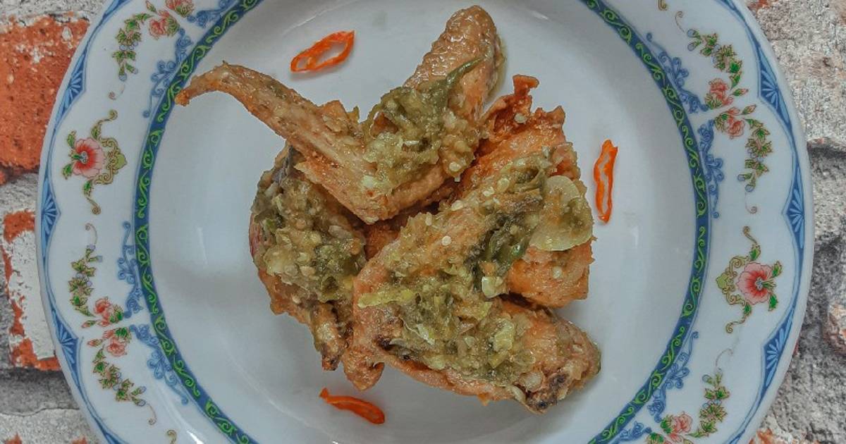 169 resep  ayam  goreng  cabe  hijau enak  dan sederhana Cookpad