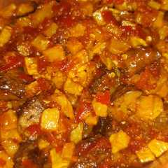 A picture of Sambal goreng Kentang dan Ati ampela.