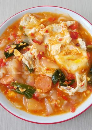 Foto resep Kwetiau Kuah Pedas