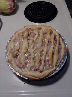 A picture of Apple Cream Pie.
