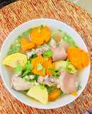 Canh đuôi heo hầm cà rốt khoai Tây