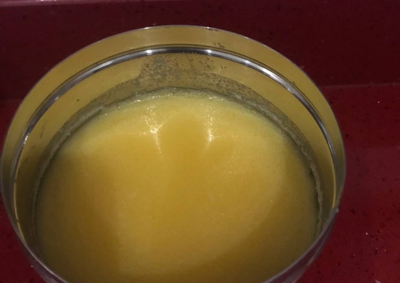 Ghee cooked in an instant pot