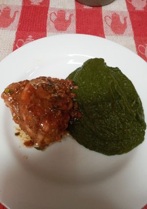Una foto de Pollo sabroso con estilo