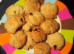 Una foto de Galleta de avena y pasas de uvas