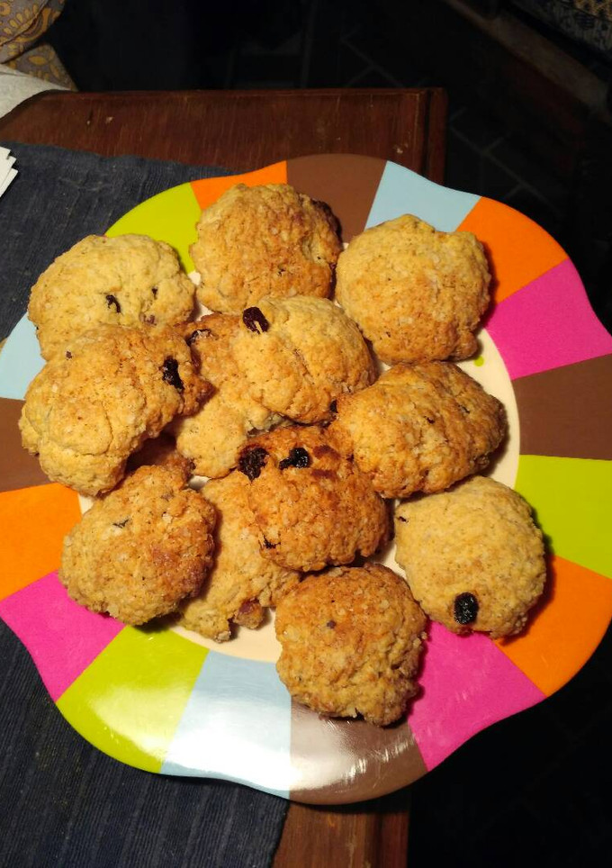 Una foto de Galleta de avena y pasas de uvas