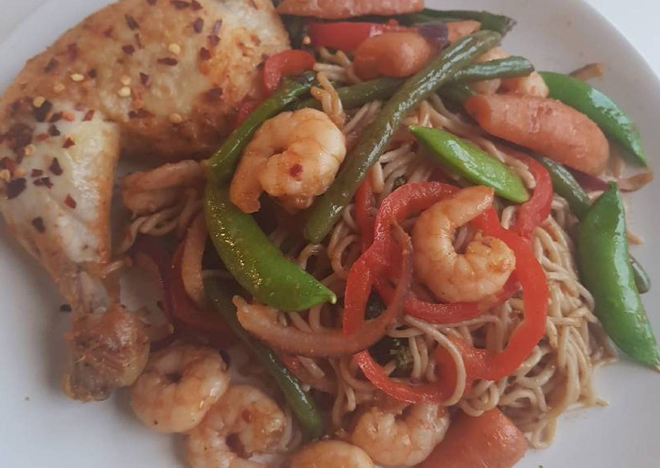 Stir-fried zero noodles