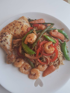A picture of Stir-fried zero noodles.