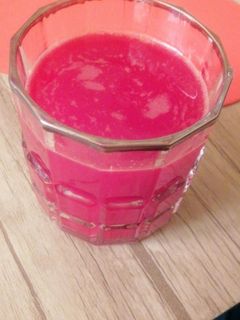 صورة لوصفة عصير الشمندر