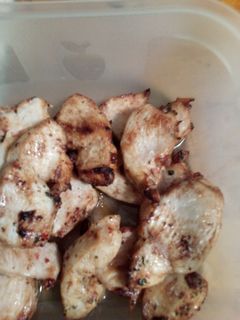 Una foto de Pollo adobado