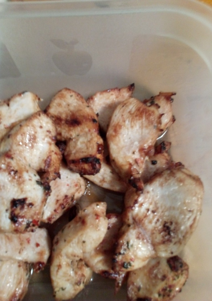 Una foto de Pollo adobado